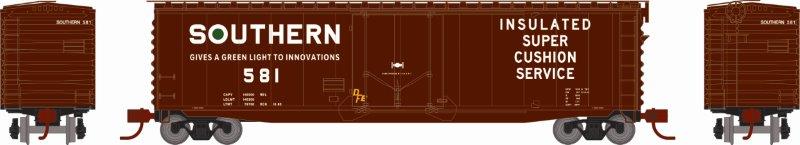 Athearn 2840 N Scale 50' PS-1 Plug Door Boxcar Southern 581