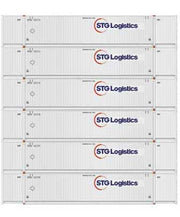 Athearn 28520 HO Scale 53' CIMC Intermodal Container STG Logistics XPOU 6 Pack #2