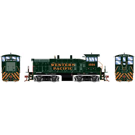 Athearn 28653 HO Scale EMD SW1500 Western Pacific WP 1501