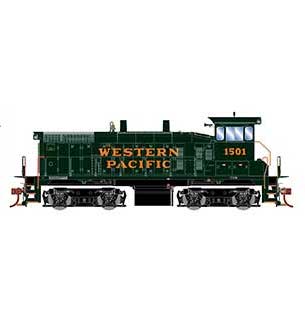 Athearn 28653 HO Scale EMD SW1500 Western Pacific WP 1501