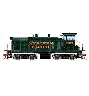Athearn 28655 HO Scale EMD SW1500 Western Pacific WP 1503