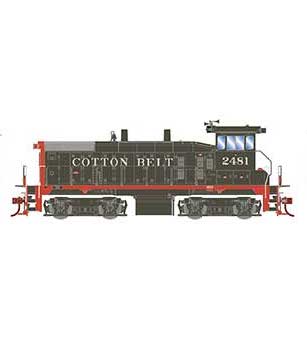 Athearn 28659 HO Scale EMD SW1500 Cotton Belt SSW 2481