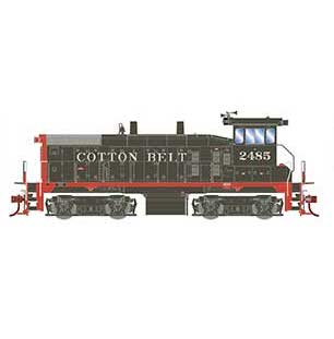 Athearn 28660 HO Scale EMD SW1500 Cotton Belt SSW 2485