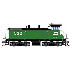 Athearn 28667 HO Scale EMD SW1500 Burlington Northern BN 322