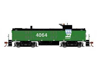 Athearn 28681 HO Scale ALCo RS-3 Burlington Northern BN 4064
