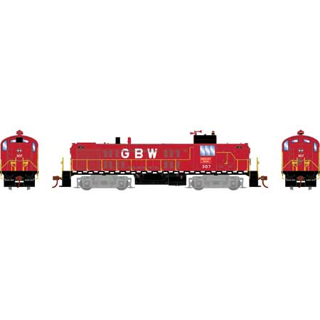 Athearn 28684 HO Scale ALCo RS-3 Green Bay & Western GB&W 307