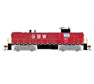 Athearn 28684 HO Scale ALCo RS-3 Green Bay & Western GB&W 307