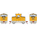 Athearn 28743 HO Scale EMD Model 40 Yellow Shop Goat 11