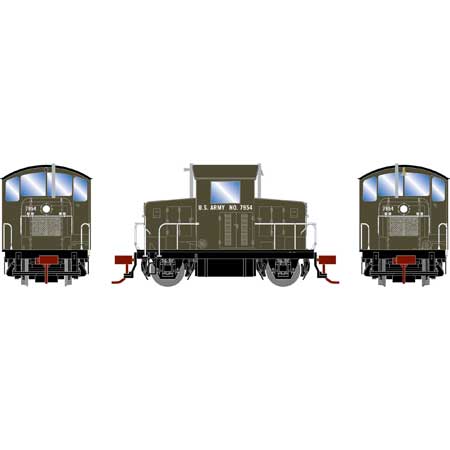 Athearn 28747 HO Scale EMD Model 40 US Army USAX 7954
