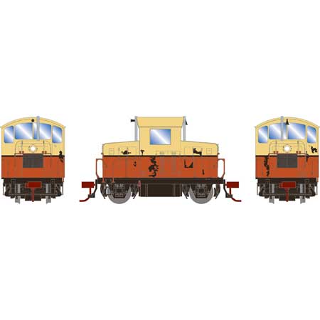 Athearn 28749 HO Scale EMD Model 40 Faded Red/Yellow - Primed for Grime