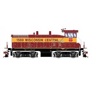 Athearn 28758 HO Scale EMD SW1500 Wisconsin Central WC 1569 DCC Sound