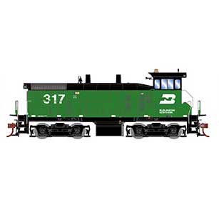 Athearn 28766 HO Scale EMD SW1500 Burlington Northern BN 317 DCC Sound