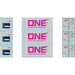 Athearn 28885 HO Scale 20' Intermodal Reefer Container Ocean Network Express ONE SZLU 3-Pack