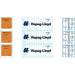 Athearn 28888 HO Scale 20' Intermodal Reefer Container Hapa-Llyod HLXU 3-Pack