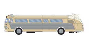 Athearn 29039 HO Scale Intercity Bus RV Conversion