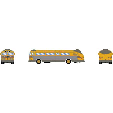 Athearn 29073 HO Scale Intercity Bus - Utah Parks Zion