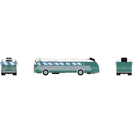 Athearn 29075 HO Scale Intercity Bus - Band On Tour Voice of Choice