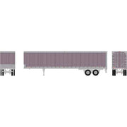 Athearn 29083 HO Scale 45' Smooth Side Trailer Owner Operator Metallic Purple