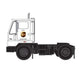 Athearn 29137 HO Scale Modern Yard Tractor UPS