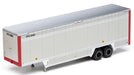 Athearn 29439 HO Scale 40' Drop Sill Parcel Trailer UPS/Red Ends #86962