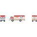 Athearn 29467 HO Scale Ford C Rescue Truck Ground Support 20