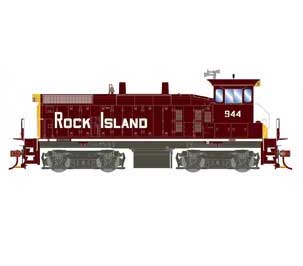 Athearn 29763 HO Scale EMD SW1500 Rock Island RI 944 DCC & Sound