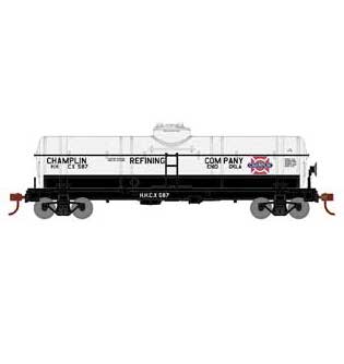 Athearn 3375 HO Scale Single Dome Tank Car Champlin Refining HHCX 587