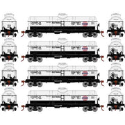 Athearn 3376 HO Scale Single Dome Tank Car Champlin Refining HHCX 3 Pack