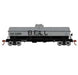 Athearn 3383 HO Scale Single Dome Tank Car Bell Oil SHPX 20391