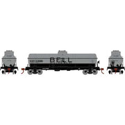 Athearn 3384 HO Scale Single Dome Tank Car Bell Oil SHPX 20394