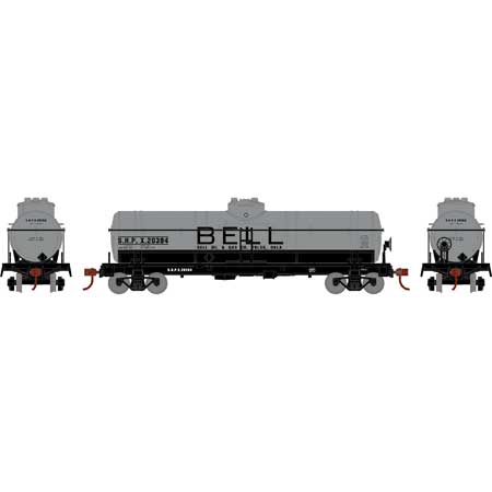 Athearn 3384 HO Scale Single Dome Tank Car Bell Oil SHPX 20394