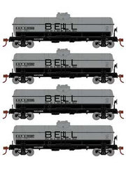Athearn 3385 HO Scale Single Dome Tank Car Bell Oil SHPX