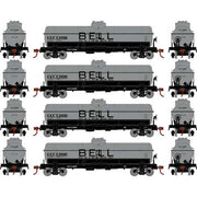 Athearn 3385 HO Scale Single Dome Tank Car Bell Oil SHPX