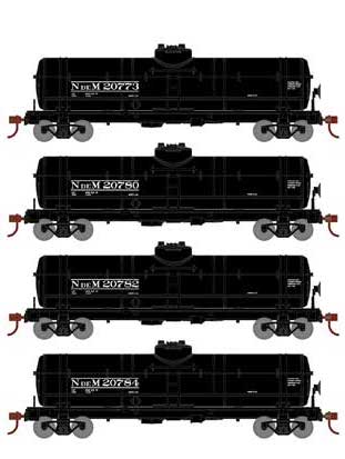 Athearn 3388 HO Scale Single Dome Tank Car Nacionales de Mexico NdeM