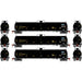 Athearn 3571 N Scale 33,000 Gallon Tank Car "Early" UTLX 3 Pack #1
