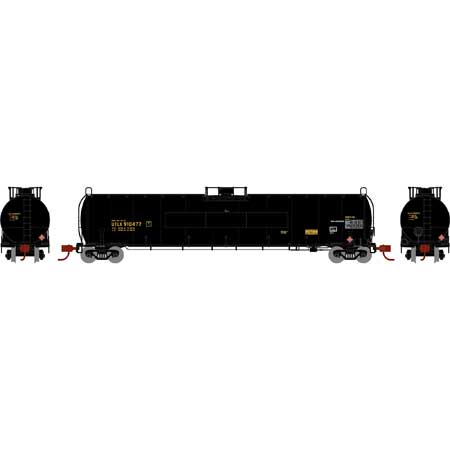 Athearn 3573 N Scale 33,000 Gallon Tank Car "Flat Panel" UTLX 910477