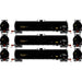 Athearn 3574 N Scale 33,000 Gallon Tank Car "Flat Panel" UTLX 3 Pack #2