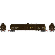 Athearn 3576 N Scale 33,000 Gallon Tank Car GBRX 704978