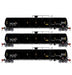 Athearn 3580 N Scale 33,000 Gallon Tank Car TACX 3 Pack