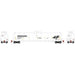 Athearn 3584 N Scale 33,000 Gallon Tank Car Procor "Early" PROX 31177