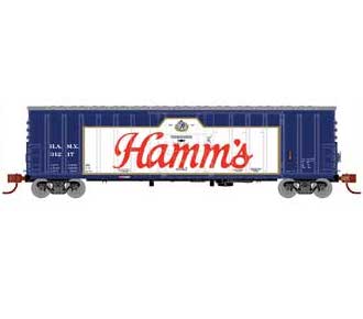 Athearn 3859 N Scale 50' NACC Boxcar Hamm's Beer HAMX 31217