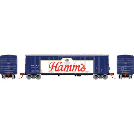 Athearn 3861 N Scale 50' NACC Boxcar Hamm's Beer HAMX 31241