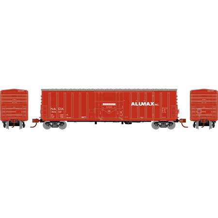 Athearn 3865 N Scale 50' NACC Boxcar Alumax NADX 50187