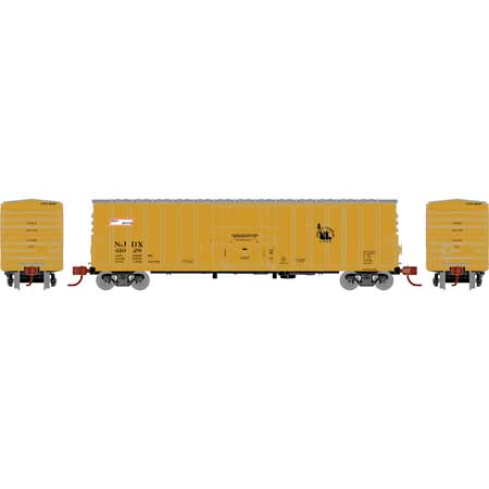 Athearn 3870 N Scale 50' NACC Boxcar Central of New Jersey NJDX 41029