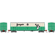 Athearn 3872 N Scale 50' NACC Boxcar Penguin Ginger Ale NADX 7004