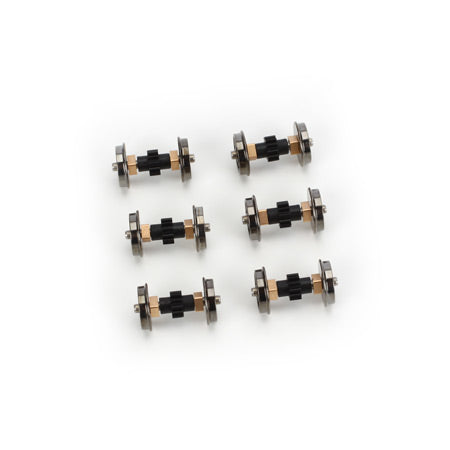 Athearn 40028 40" Locomotive Wheel Assemblys with Gears 6 Pack