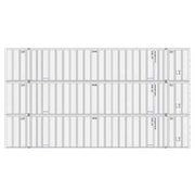 Athearn 40128 HO Scale 53' Stoughton Intermodal Container Schneider National SNLU 3 Pack #1