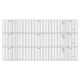 Athearn 40128 HO Scale 53' Stoughton Intermodal Container Schneider National SNLU 3 Pack #1