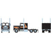 Athearn 41061 HO Scale Kenworth Tractor Orange & Black
