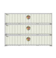 Athearn 63388 HO Scale 40' Smooth Side Container American Mail Line AML 3 Pack #2